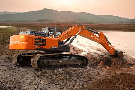 Tata Hitachi EX 215LC Prime Hydraulic Excavator 4