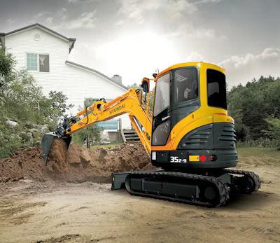 Hyundai R35Z-9 Mini Excavator 5