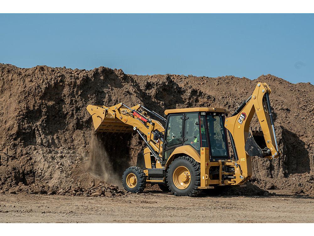 CAT 424 Backhoe Loader 2