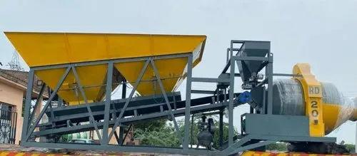 RD30 Concrete Batching Plant – 30 Cum/hr Capacity, Fully Automatic Water System, 3 HP Compressor 1