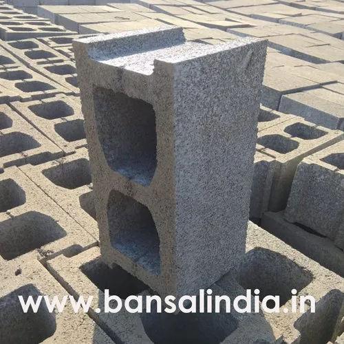 Cement Concrete Block 16x8x4 Inch | Solid Grey Construction Blocks for Apartments & Home Building 3