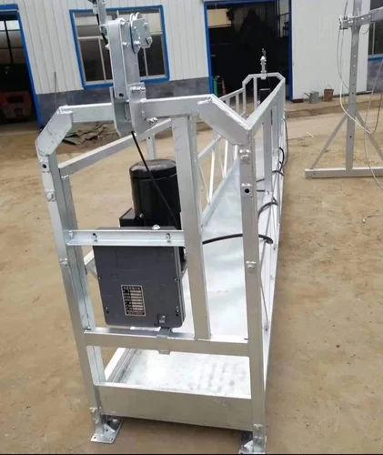 Stainless Steel Suspended Platform | 200 kg Capacity | Single Mast