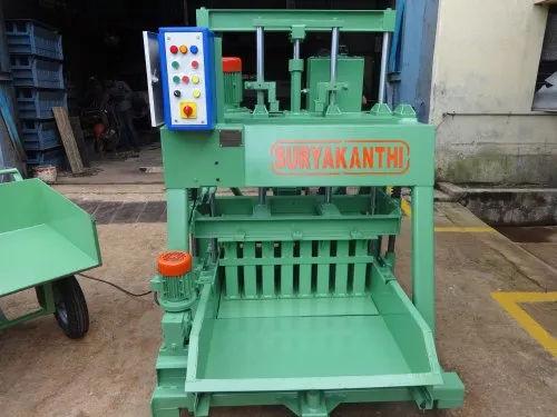 Hydraulic Brick Making Machine 2500 Bricks/Hour | Semi-Automatic Concrete Block Machine