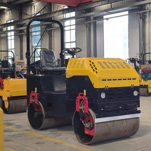 FVR-1200 Ride On Roller – 13 HP, 3 Ton Centrifugal Force, 1100kg