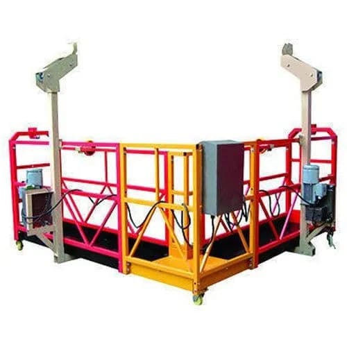 Special Right Angle Suspended Platform – 10–15m Working Height Access System