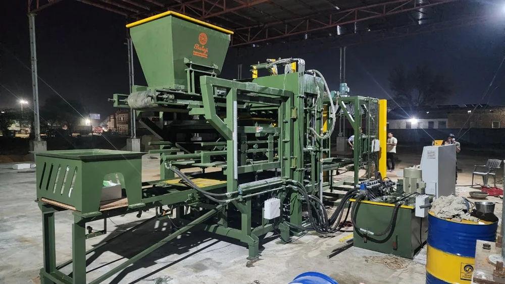 Automatic Hydraulic Solid Brick Making Machine | Made in India 4