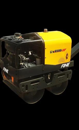 Fine Walk Behind Roller FIV6500 | 45 HP | 650mm Drum Width | 780kg Roll Weight