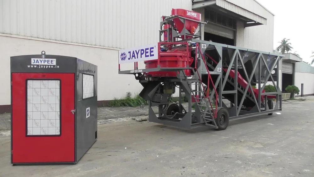 Jaypee ABP20R/ABP20P Automatic Concrete Batching Plant | 20 m³/hr PAN Mixer | Electric/Diesel