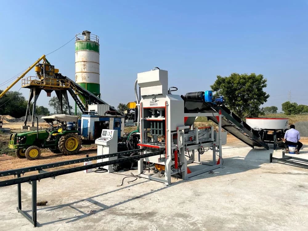 TSM 008 Automatic Concrete Brick Making Plant – 2400 Bricks/Hour 4