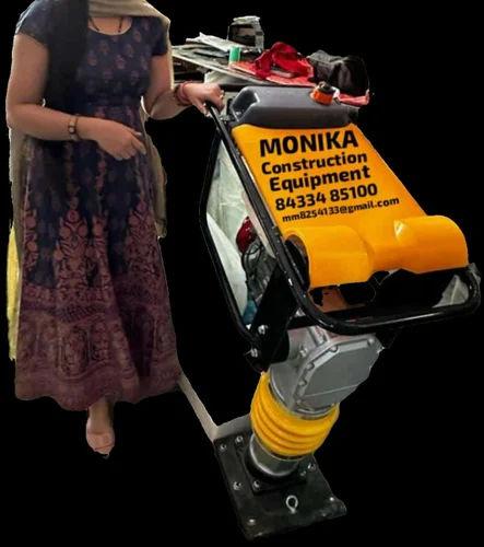 Electric Tamping Rammer with 3 kW Motor | 20 kN Impact Force Soil Compactor