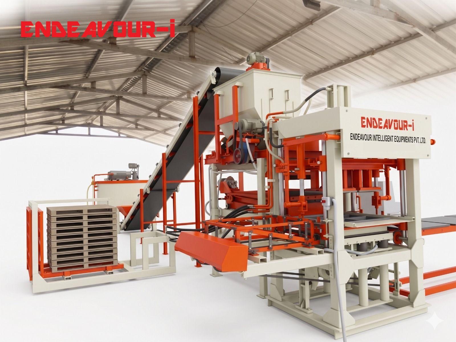 Automatic Concrete Blocks Making Machine 1