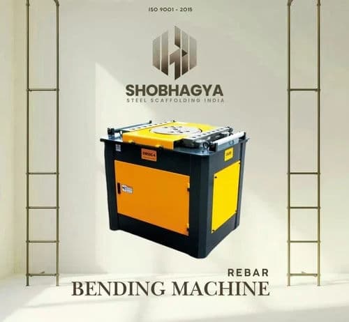 40 mm Rebar Bending Machine (3 HP, Three Phase, Semi-Automatic)