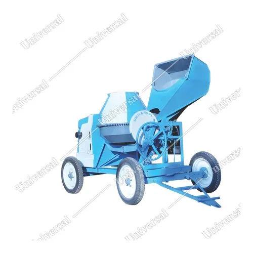 1 Bag Hydraulic Hopper Concrete Mixer Machine | 500L Tilting Drum Diesel Mixer | 6 HP Universal