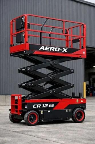 12m Electric Self-Propelled Scissor Lift 500 Kg Capacity – Industrial Hydraulic Lift Platform