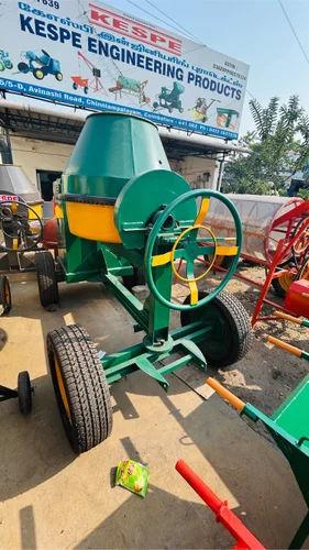 Cement Mixer Machine 20 m³/hr Output | Tilting Drum Diesel Mixer in Tamil Nadu – M10 Grade 2