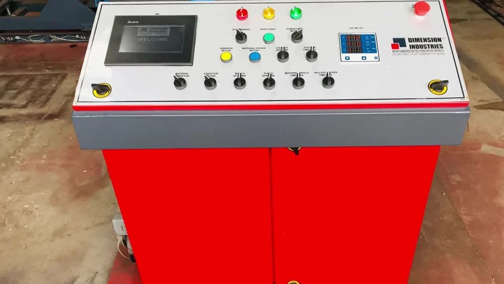 DI 08 Fly Ash Brick Making Machine | 10000 Bricks/8 Hours Automatic 3