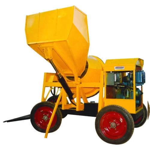 Hydraulic Cement Mixer Machine 1000L | Automatic Diesel Tilting Drum Mixer with Hydraulic Hopper 4 2