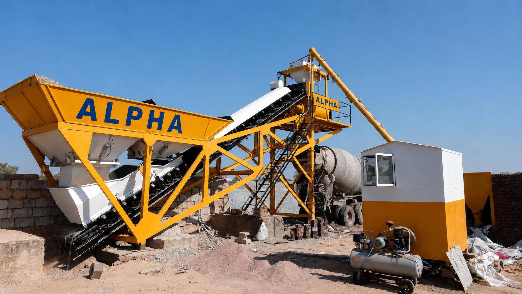 Compact Batching Plant 3
