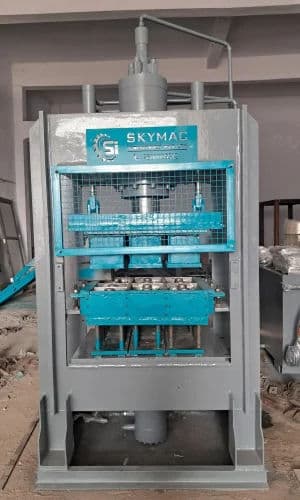 Automatic Hydraulic Brick Making Machine | 1500 Bricks per Hour Capacity