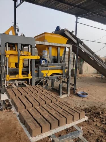 High Vibration Fly Ash Brick Making Machine | 2500 Bricks/Hour | Automatic 5
