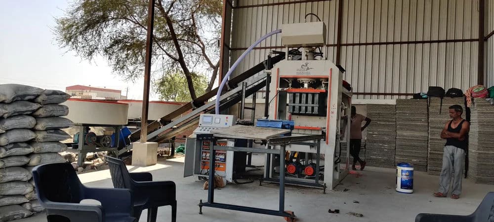 TSM 008 Fully Automatic Concrete Paver Block Machine | 1000–1500 Blocks/Hour