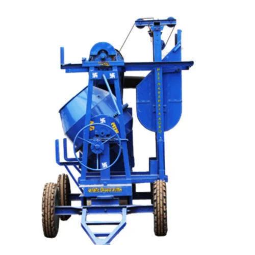 10 HP Concrete Mixture Machine with Lift | 250 Liters Capacity | Automatic Drum Mixer