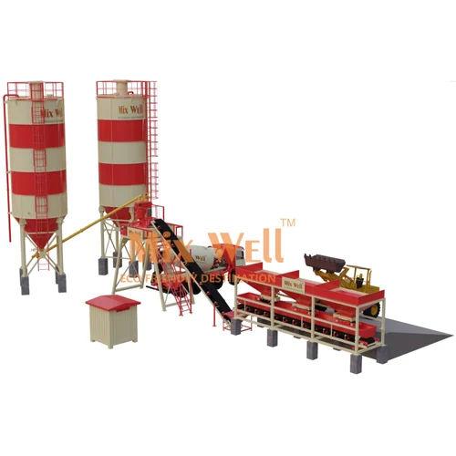 MIXWELL 45 Concrete Batching Plant 30 m³/hr | PLC Automatic | Mild Steel Construction 3