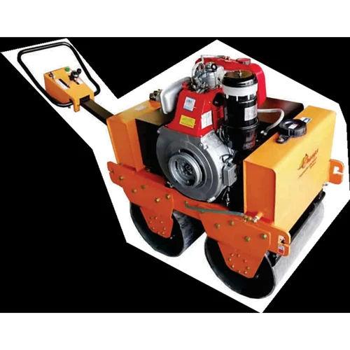 SMT-S600A Walk Behind Double Drum Roller 600D | 10 HP Electric Start, 20KN Compaction Force