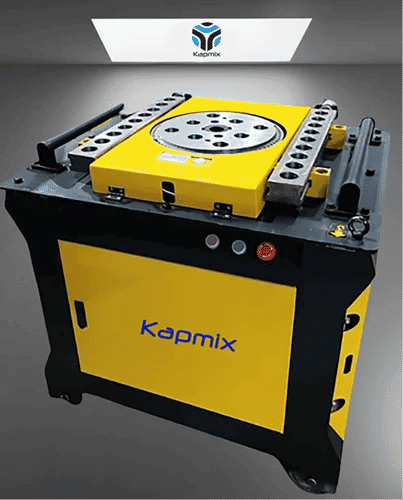 Automatic Hydraulic Bar Bending Machine | 45° Rebar Bender with 100mm Radius