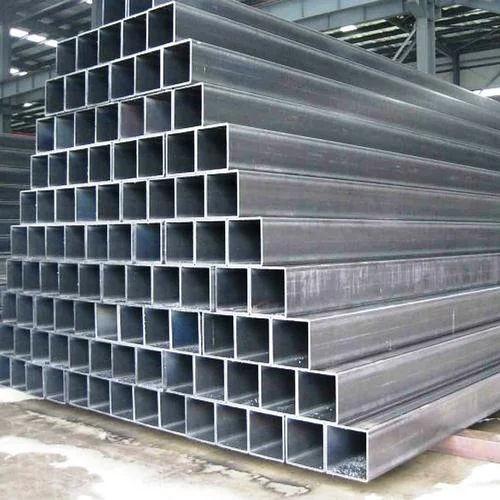 Buy MS Square Pipe 60x60 mm with 4mm wall thickness and 9m length, made from high-quality mild steel 3