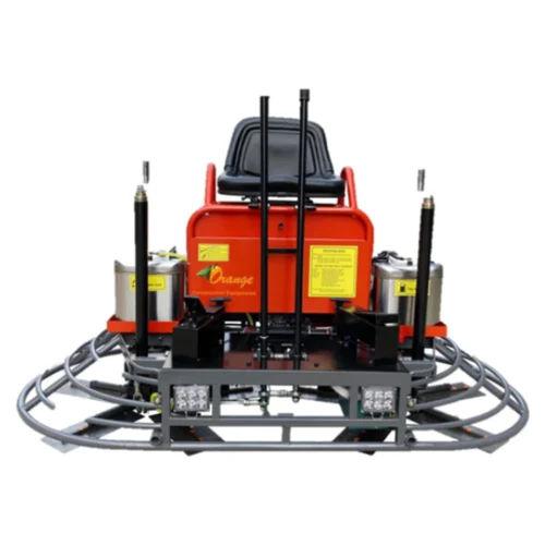 Orange RPT-100 Ride-On Power Trowel | Honda GX-690 24HP Petrol Engine | 5+5 Blade Concrete Finishing