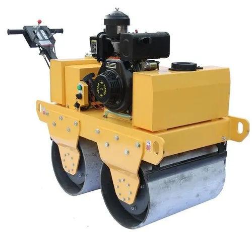 CYL06 Walk Behind Double Drum Road Roller | 9HP Diesel Vibratory Compactor 650mm