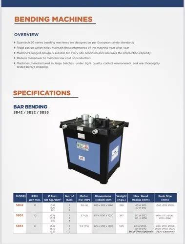 40mm Automatic Bar Bending & Cutting Machine | Electric Power