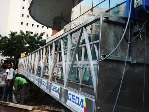 Geda AB 650 Rope Suspended Working Platform | 800 kg Load, Up to 300 m Height