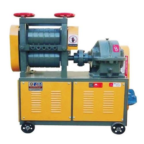Scrap Straightening Machine – Fully Automatic Rebar Straightening Machine (6–12 mm, 28 m/min)