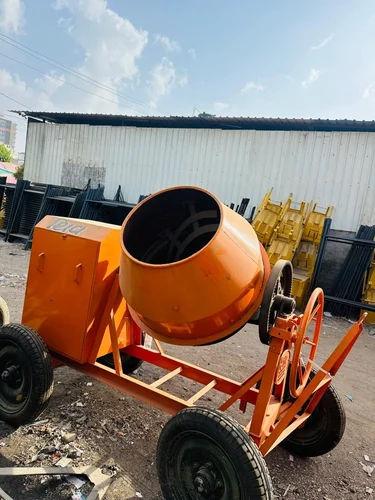Cement Mixer Machine 30 m³/hr Diesel | Tilting Drum Mixer | 14 RPM | Shiv Enterprise 3