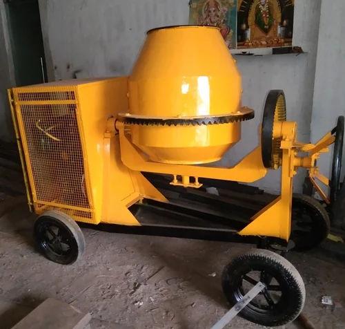 0.5 HP Mini Concrete Mixer Machine 750L – Diesel Tilting Drum, Semi-Automatic M30 Mixer 2