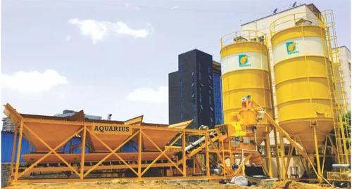 Aquarius SMP T21 Mobile Batching Plant – 525 L Capacity Diesel Non-Tilting Drum Mixer