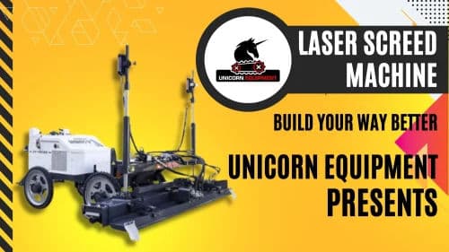 Concrete Laser Guided Screeding Machine