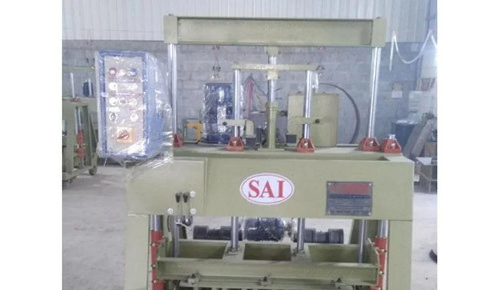 SAI Heavy Duty Solid Block Making Machine | Semi Automatic Hydraulic Block Machine 2
