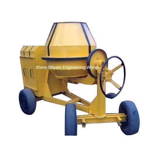 Automatic Concrete Mixer 480L Diesel Powered – Portable Heavy Duty Mixer Machine | 5 HP Engine Const