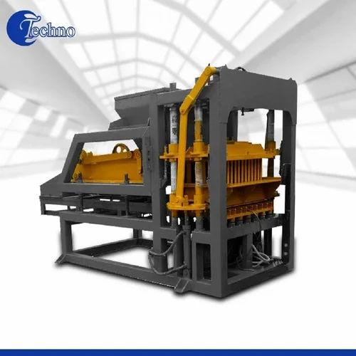 Automatic Hydraulic Brick Making Machine 800 Bricks Per Hour | Solid Brick Machine