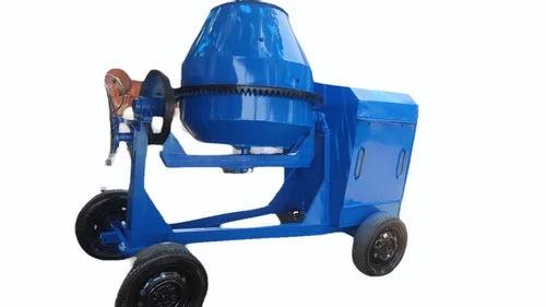 One Bag Cement Mixer Machine with Motor – 20 m³/hr Output, Crompton Electric Tilting Drum