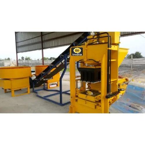 BI Hydraulic Brick Making Machine – 960 Bricks/Hour 70 Ton Hydraulic Brick Machine