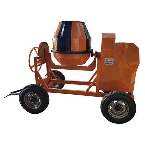 Pathak 10/7 Non Hopper Cement Mixer 200L | 1 Bag | Portable Diesel/Electric Mixer