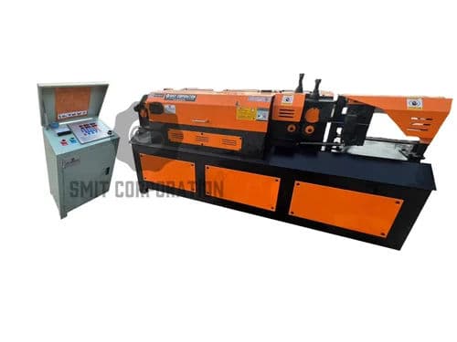 GTQ4-14 CNC Bar Decoiling Machine – 5–12mm Automatic Straightening & Cutting