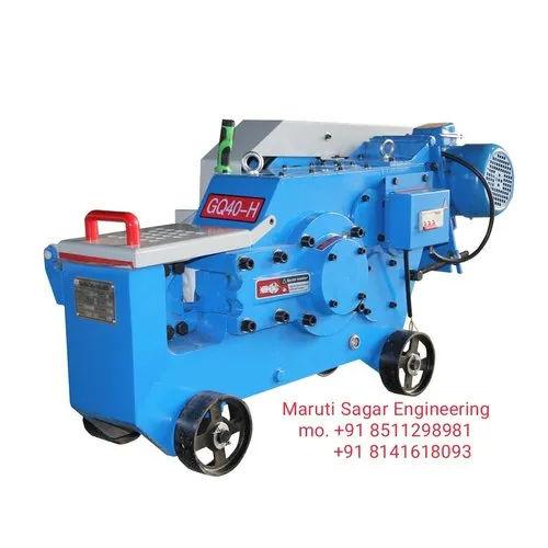 GQ40H Semi Automatic TMT Bar Cutting Machine 32mm Range | 415V AC Power