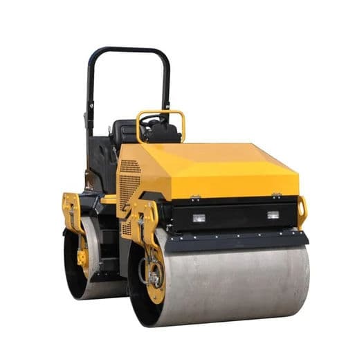24 kN Double Drum Vibratory Road Roller | 9 HP Diesel, 650 mm Working Width