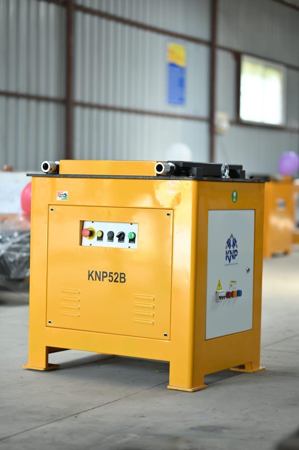 KNP 52B Automatic Bar Bending Machine (5.5 HP, 415V, 90° Angle, Up to 52mm) 3