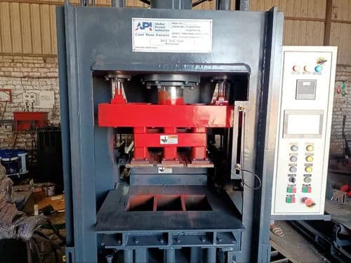 API FBM 600 Cement Bricks Making Machine 1000 Bricks/Hour – Semi-Automatic Hydraulic